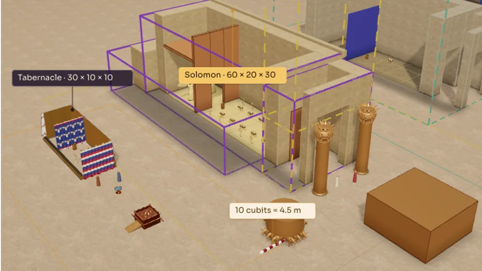 3D 实验室的这一站:所罗门的圣殿